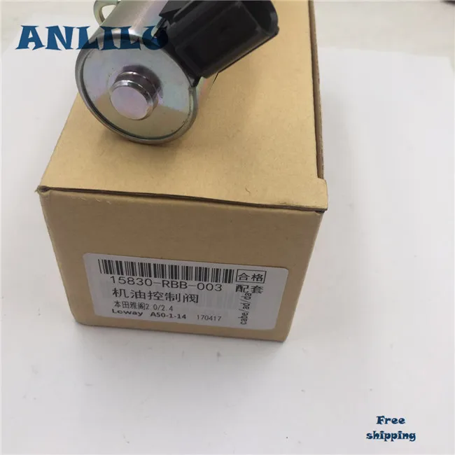

ANLILIU 15830-RBB-003 Oil Variable Timing Solenoid VTC Apply To H onda C ivic Accord CR-V FR-V