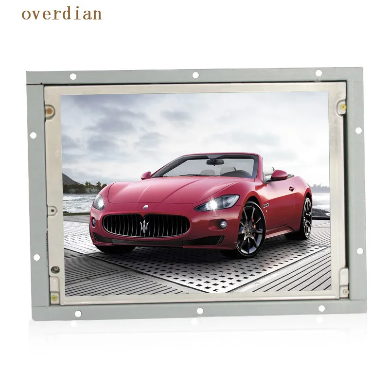 

8.4Inch/8.4" Non-Touch Industrial Control Lcd Monitor VGA/HDMI/USB/AV/BNC Interface White Open Frame Metal Shell TFT Type 4:3