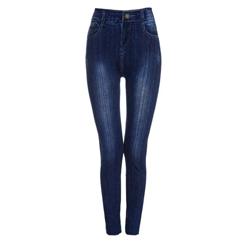 Sportbroek Dames/летние женские брюки с высокой талией облегающие имитация джинсовой