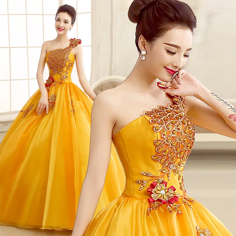 

Quinceanera Dresses 2019 One Shoulder Bandage Princess Crystal Rhinestone Long Organza Ruffle Dress Vestido quinceanera