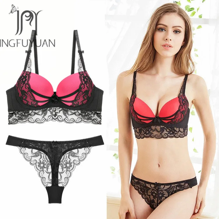 New Elegant Lace Bra Set Push Up Lingerie Set Sexy Lace Style Underwear For Female Fashion Combined Colors Lace Bras Set New Elegant Lace Bra Set Push Up Lingerie Set Sexy Lace Style Underwear For Female Fashion Combined Colors Lace Bras Set