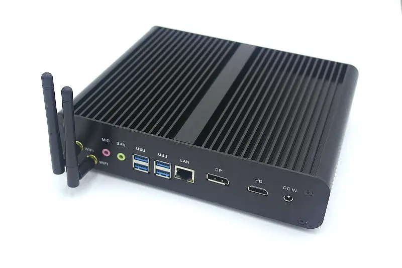 Newest Kaby Lake R 8Gen Fanless mini pc i7 8550u Intel UHD620 win10 Quad Core 8 Threads DDR4 2133 2400 NUC Freeshipping pc