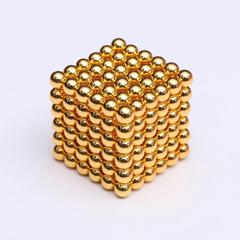Новинка, 5 мм, 216 шт., нео куб, меташары, магнитный магический куб, магический куб, блоки, Обучающие шарики с металлической коробкой