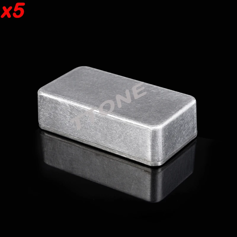 5PCS/Lot 1590B/ Style Guitar Effects Pedal Aluminum Stomp Box Enclosure for DIY Guitar Pedal Kit
