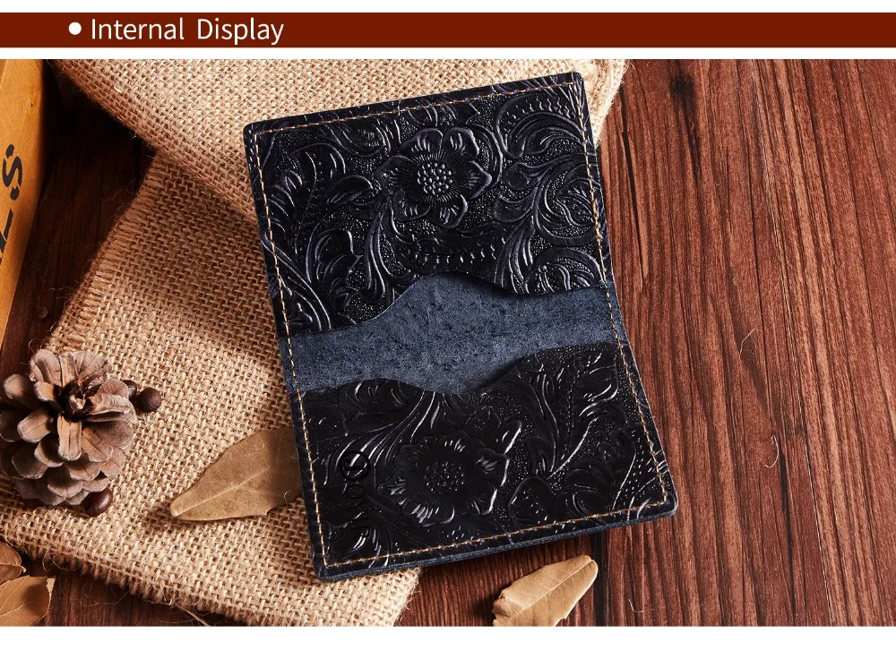 2028--Grazy Horse Genuine Leather ID Case Purse Bag Pouch Vintage Cards Holders-01)3 (9)