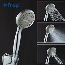 Frap Третий механизм регулировки водосберегающая круглая насадка для душа ABS пластик ручной держатель дождевой спрей для ванной душ аксессуары для ванной комнаты F10