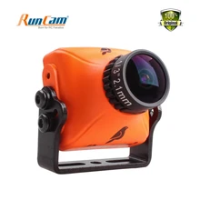 Mais novo RunCam Pardal FPV Mini Câmera 700TVL 1/3 “CMOS 2.1mm 16:9 NTSC/PAL Selecionável em OSD para QAV-R Zangão Quadcopter