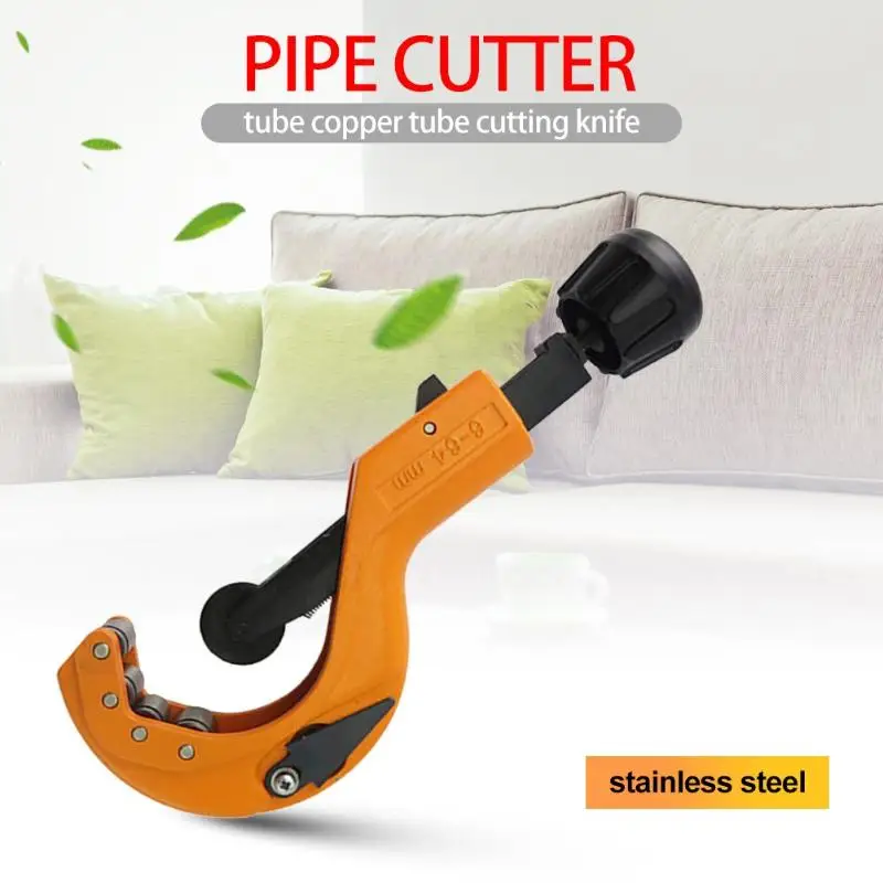 Copper Aluminum Iron Metal Tube Tubing Slice Cutter Pipe Knife Cut Plumbing Tool Shear Scissor For Copper Tube Pipes