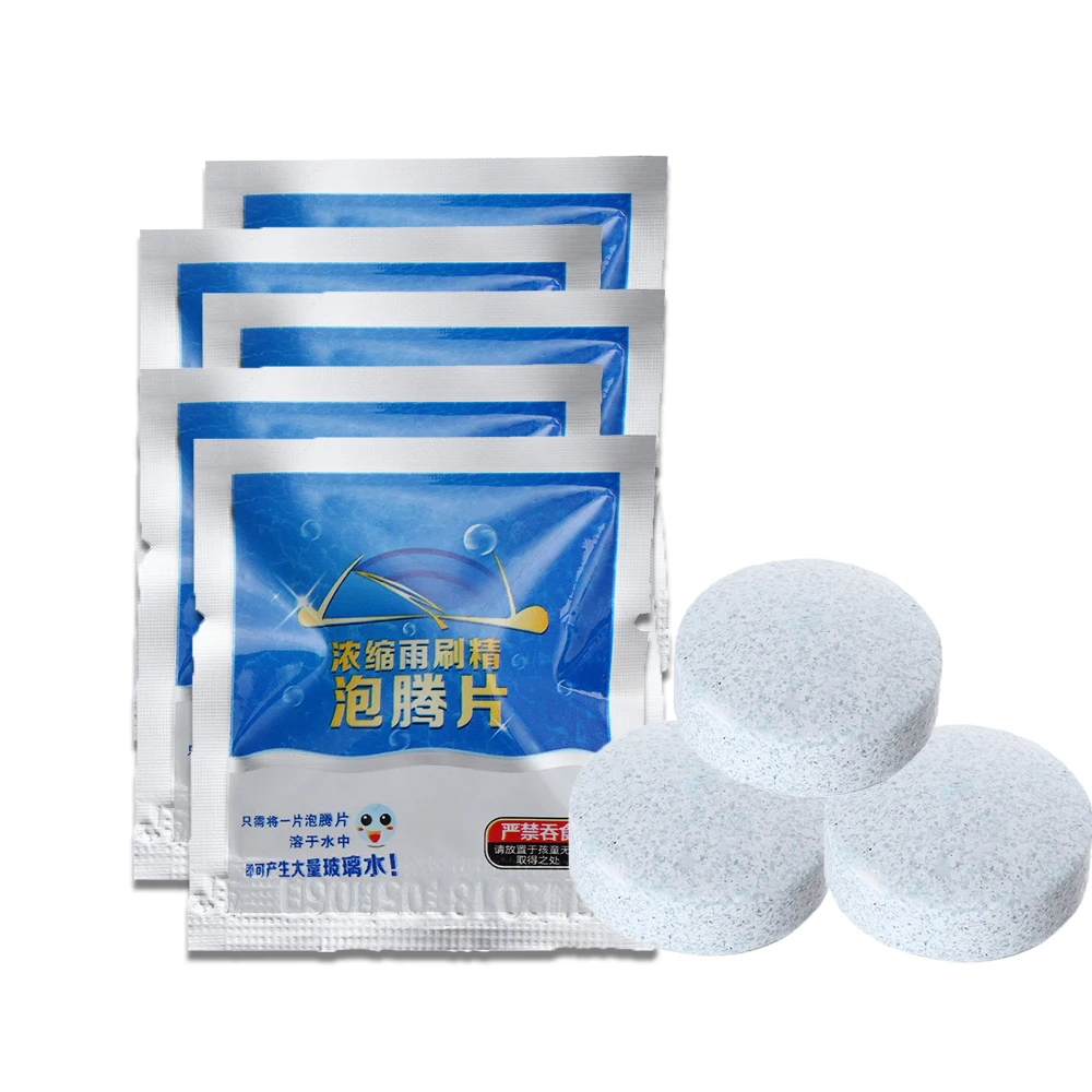 

5PCS Car Solid Wiper Fine Seminoma Wiper Car Auto Window Cleaning Car Windshield Glass Cleaner Car Cleaning Tool