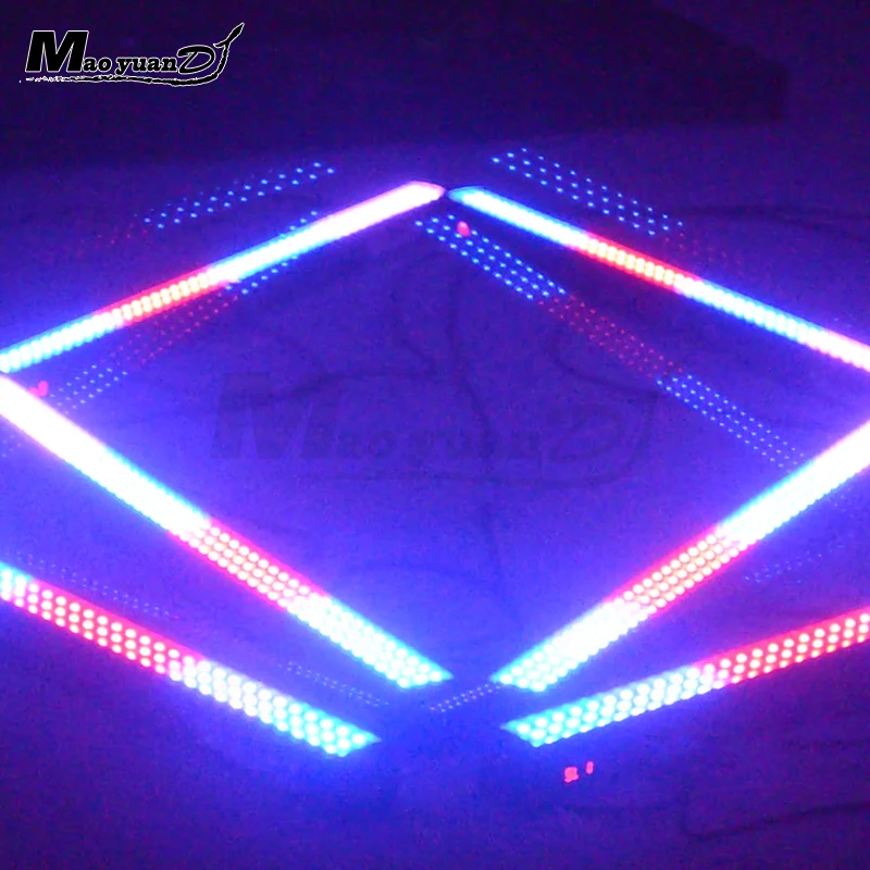 Профессиональный DMX512 затемнение архитектурное здание шайба бар 144 SMD RGB 3в1 светодиодный настенный светильник DJ Вечерние
