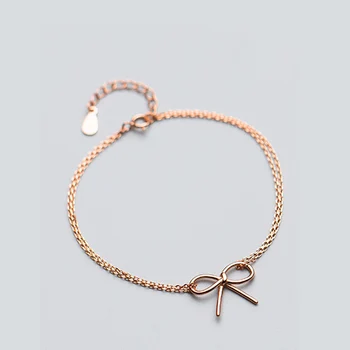 

La Monada 925 Sterling Silver Butterfly Luxury Double Layer Bracelet For Women Girls Gold Adjustable Link Chain Jewelry Trendy