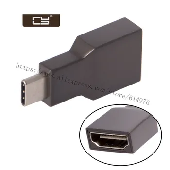 

cy USB-C HDMI Type C to HDMI Converter Male 4K*2K for MacBook for Galaxy S8/S8+ Mate 10 USB-C HDMI Cable Adapter