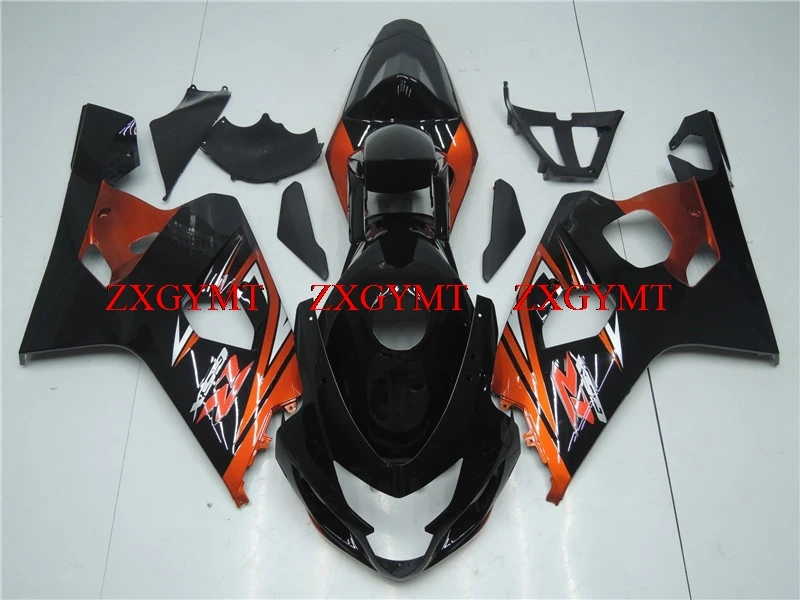 

Fairings for GSX-R600 2004 - 2005 K4 Full Body Kits GSXR 750 05 Orange Black Fairings GSX-R600 05