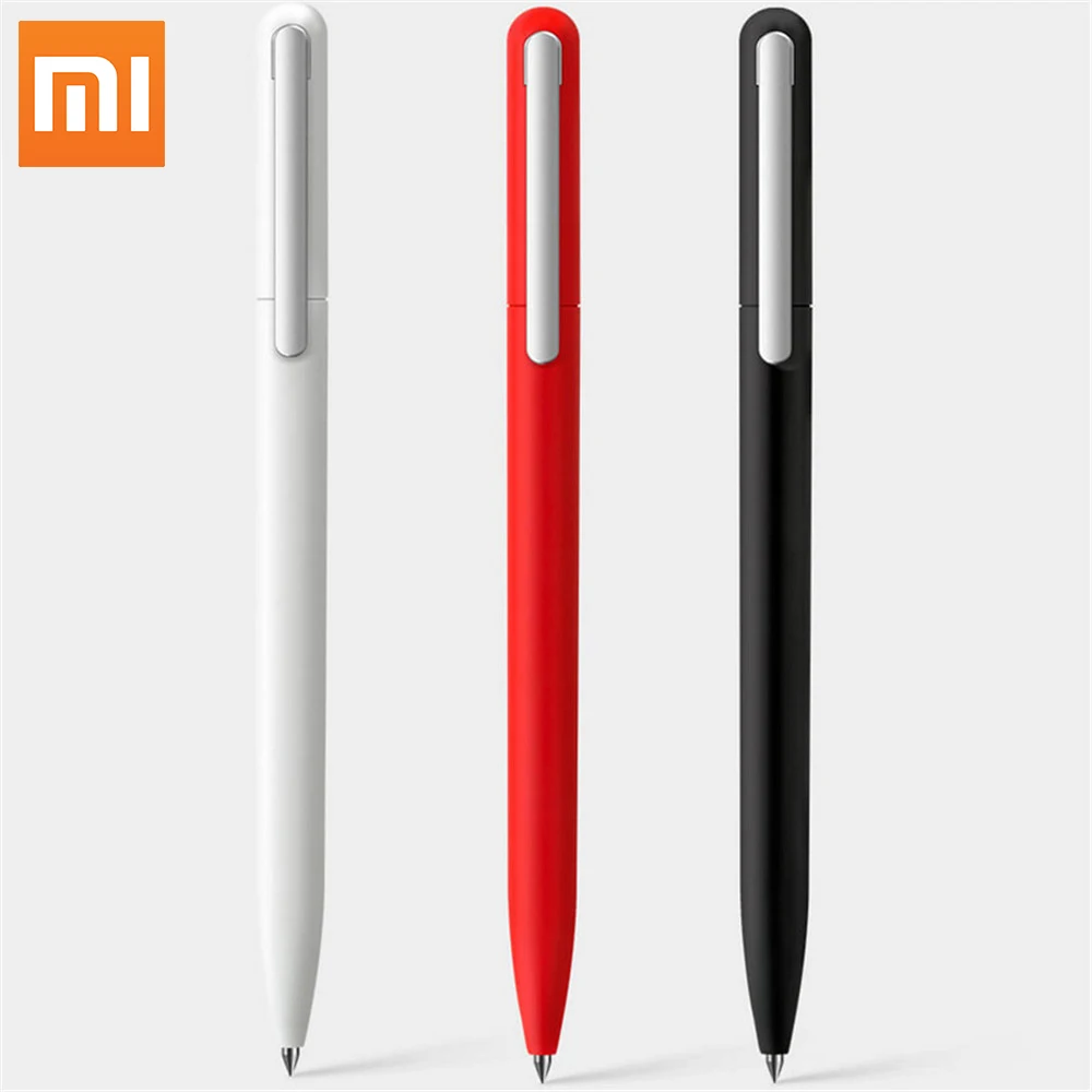 3 шт.,, Xiaomi Pinluo, ручка для подписи, 9,5 мм, 0,5, чернила, гладкая, швейцарская, заправка, MiKuni, японские чернила, добавить Mijia, ручка, черная, заправка