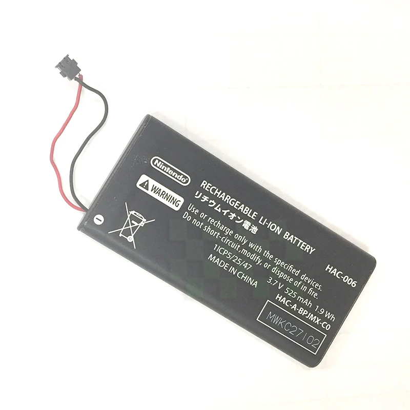 50pcs Original HAC006 Rechargeable Li ion Battery For Nintend Switch Joy Con Built in Battery