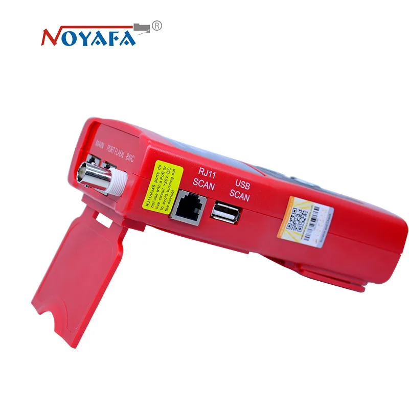 Network monitoring cable tester LCD NF-308 Wire Fault Locator LAN Network Coacial BNC USB RJ45 RJ11 red color NF_308