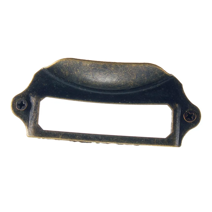 6pcs Door Cabinet Knobs Drawer Label Pull Handle Name Card BoxFor Furniture Cabinet Drawer Box Case Hardware 6pcs Door Cabinet Knobs Drawer Label Pull Handle Name Card BoxFor Furniture Cabinet Drawer Box Case Hardware