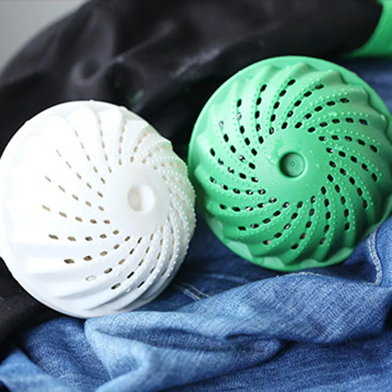 Сушилки шарики Многоразовые Стиральная мяч прачечная мяч ЭКО-шар для стирки магнитные анионные молекулы очищающий очиститель мытья волос удаление