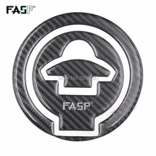 

FASP 5D carbon fibre Professional racing Motorcycle fuel tank cap pad Decal Sticker for YZF-R3 MT-03 R15 R25