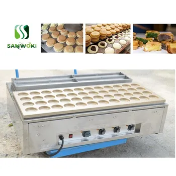 

Commercial 48 holes Electric Obanyaki Maker Copper Red Bean Cake Machine with non-stick copper plate Taiwan wheel bread machine