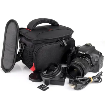 

Fashion DSLR Camera Bag For Nikon D5300 D5100 D3400 D3300 D3100 D3200 D3400 D7200 D5200 D5500 D40 J5 J4 J3 Nokon Bag Lens Pouch