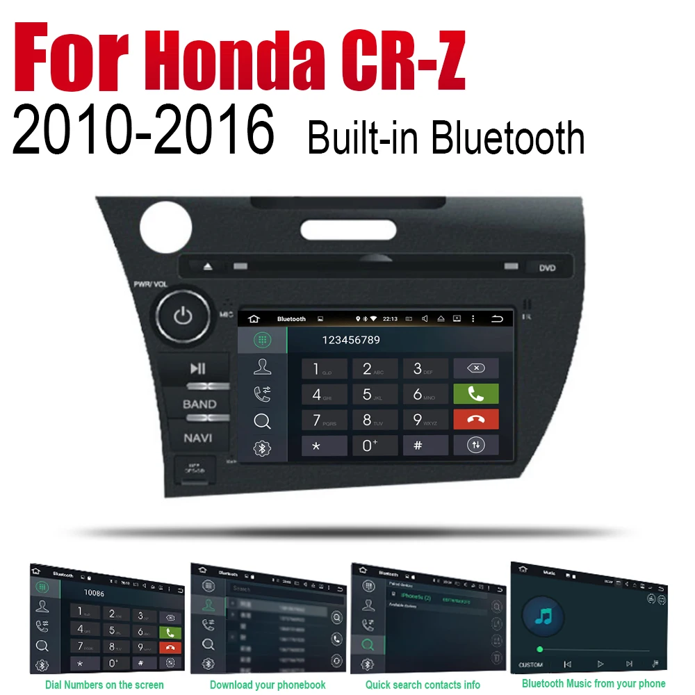 Sale Android Car Radio Stereo GPS Navigation For Honda CR-Z 2010~2016 Bluetooth wifi 2din Car Radio Stereo Multimedia Player Audio 5 Sale Android Car Radio Stereo GPS Navigation For Honda CR-Z 2010~2016 Bluetooth wifi 2din Car Radio Stereo Multimedia Player Audio 5