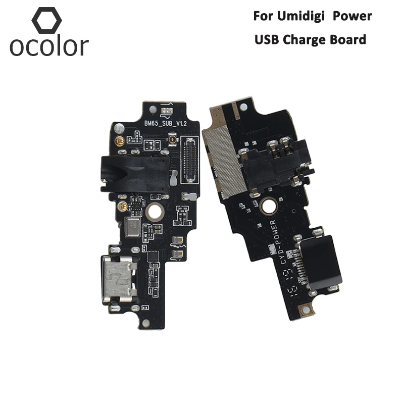 Ocolor для Umidigi power USB плата для зарядки сборка Запчасти для Umidigi power USB плата аксессуары для телефонов