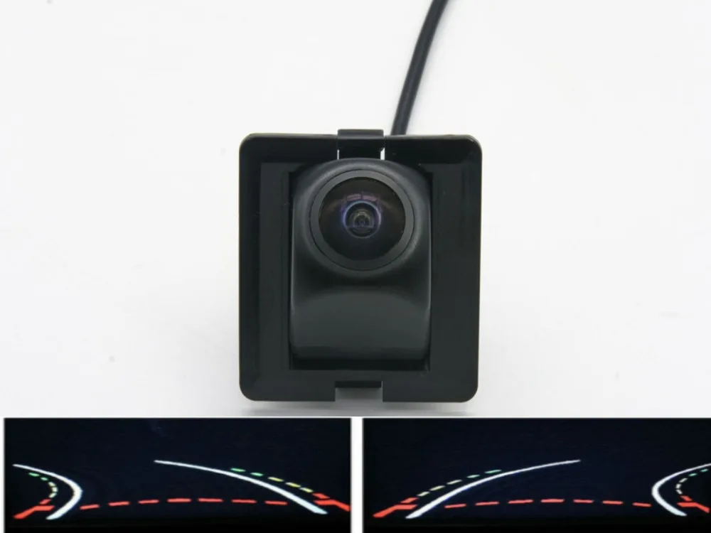 

1080P Reverse Camera Trajectory Tracks Fisheye Lens Rear view Camera For Toyota Prado 150 2010 2011 2012 2013 Car Camera