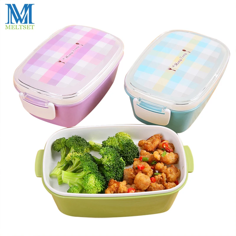 bento 2 layer lunch box with temperature display flask 500ml