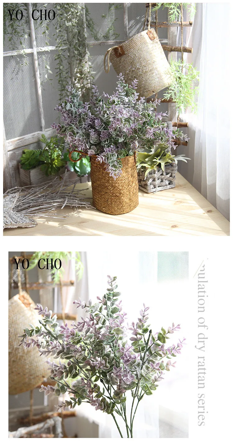 Money leaves Eucalyptus Artificial Flower 8
