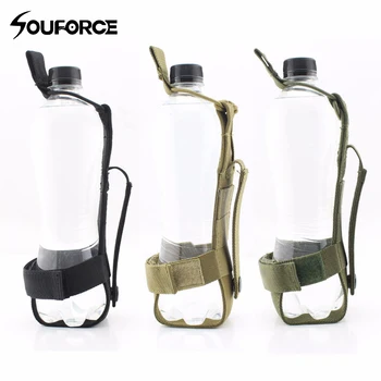 

3 Color Outdoor Cup Sets of Multi-functional Tactical Military Fans Kettle Sets MOLLE System Size Adjustable Kettle Sets