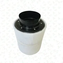 4/5/6 угольный фильтр дюймового размера Воздухоочистители фильтр предварительной очистки для встроенного вентилятора гидропоники зеленый садоводских Гроу тенты для вентиляции