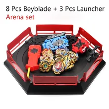 Beyblade Arena Stadium Toupie волчок Beyblade Burst Металл 4d Фьюжн-игрушки для детей с ручкой пусковой установки для мальчика подарок