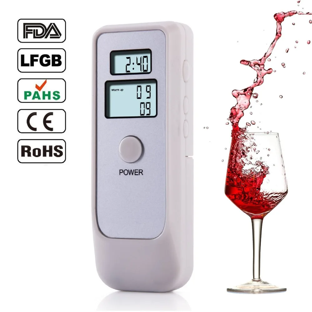 Professional Digital Breathalyzer, FitMaker Portable Breath Alcohol