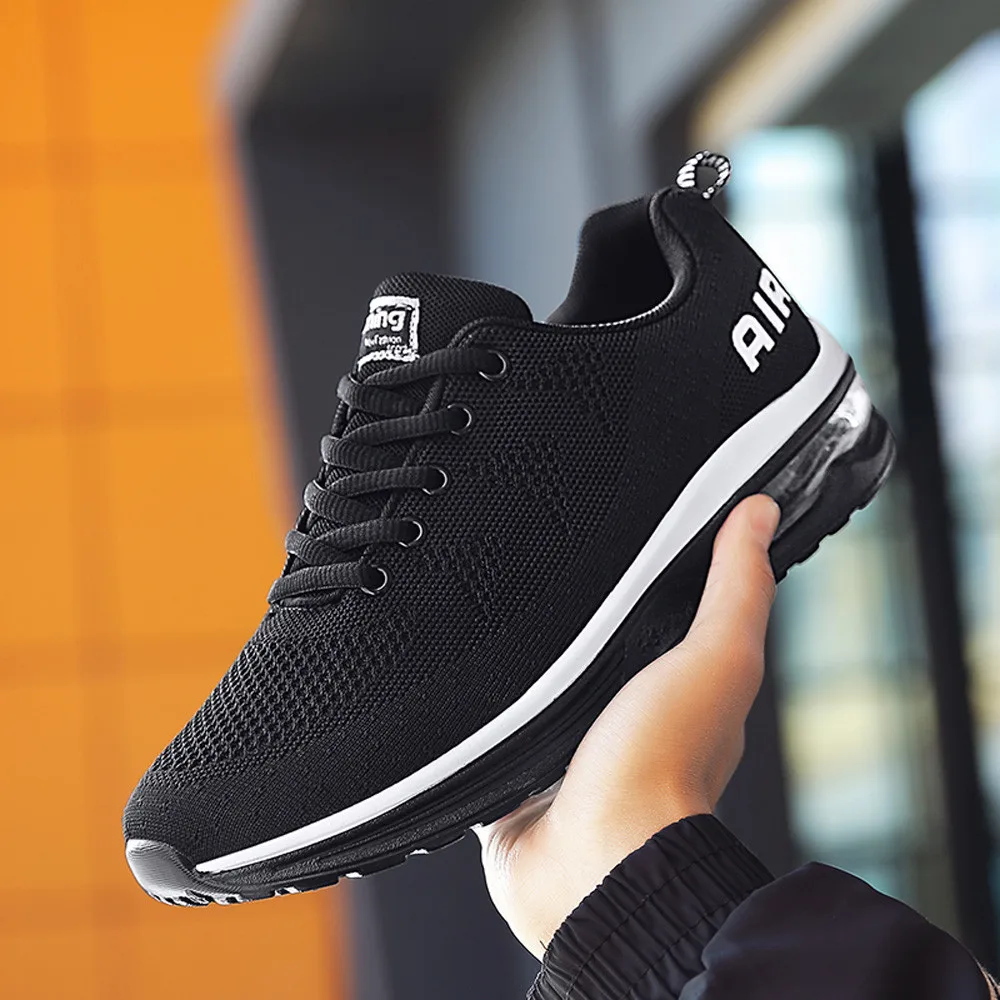 Мужская спортивная обувь дышащая для бега Zapatillas Hombre Deportiva высокое качество