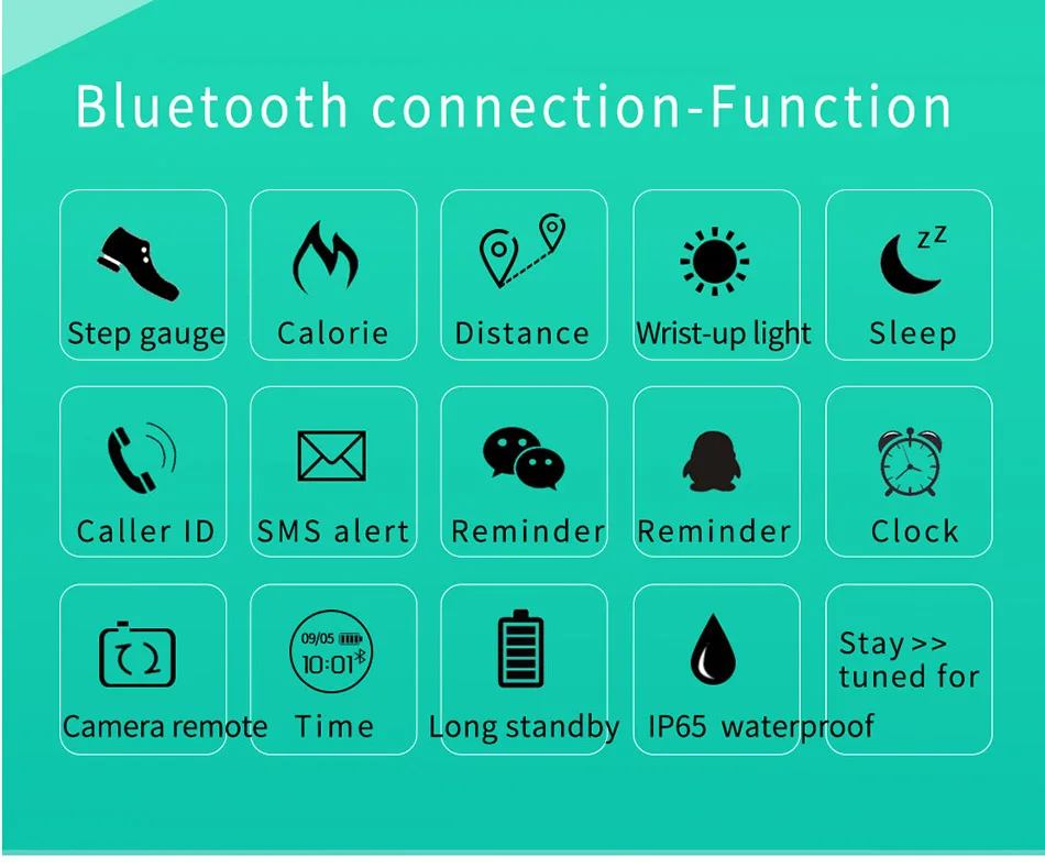 Bluetooth браслет для смарт-часов мониторинг сна Bluetooth Камера интеллектуальный счетчик шагов Смарт-часы для фитнеса Для IOS Android