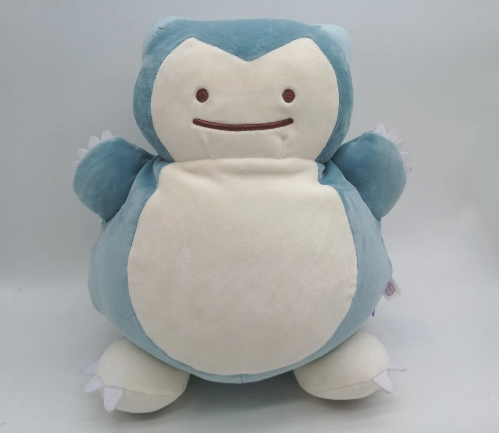 ditto snorlax plush reversible