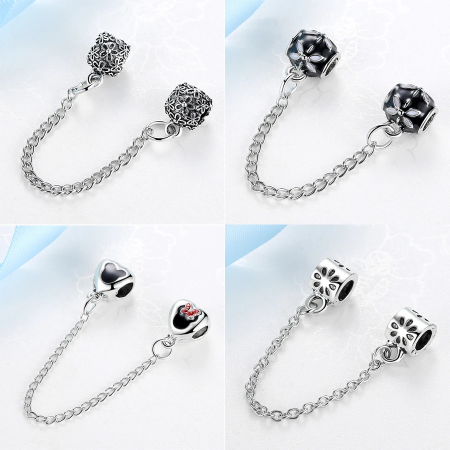 New Bead Charm Vintage Love Heart Lock 