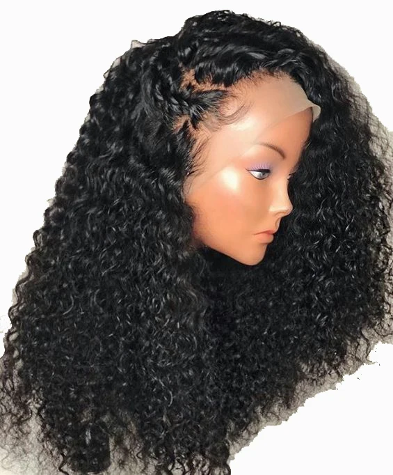 

Brazilian Curly Wig 13x6 Lace Front Human Hair Wigs For Black Women 250 Density Remy Hair Lace Front Wig Pre Plucked Atina Queen