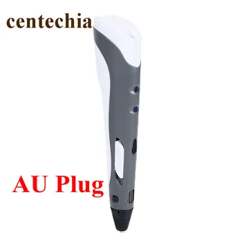 

Centechia DIY 3D Pen Drawing Pens 3D Printing Best creative gift for Kids with 3 Free Filament Christmas Birthday gift AU Plug