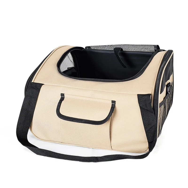 

Drop shipping Portable Pet Bag Backpack Dog Cat Carrier Travel Pack Teddy Outgoing Packets With Cashmere Pad Shoulder