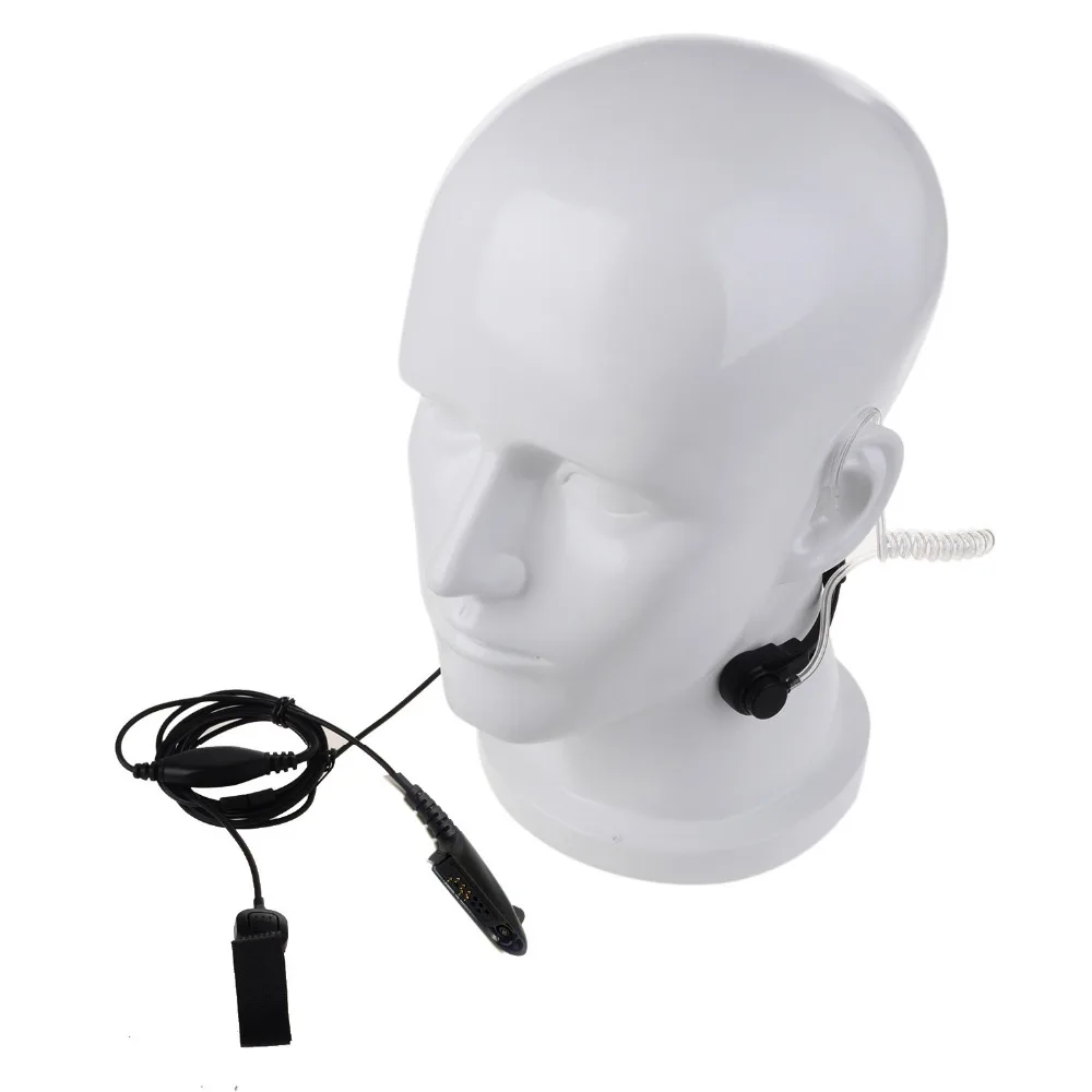 Extendable Throat Microphone Mic Earpiece Headset for CB Radio Walkie Talkie BAOFENG UV-5R UV-5RE Plus UV-B5 UV-B6 GT-3 UV-5X  (9)