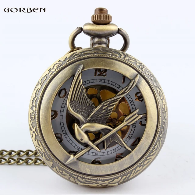 Russia Gioco Fame Retro Hollow Scheletro Della Vigilanza Di Tasca Bronze Dell'uc Russia Gioco Fame Retro Hollow Scheletro Della Vigilanza Di Tasca Bronze Dell'uc