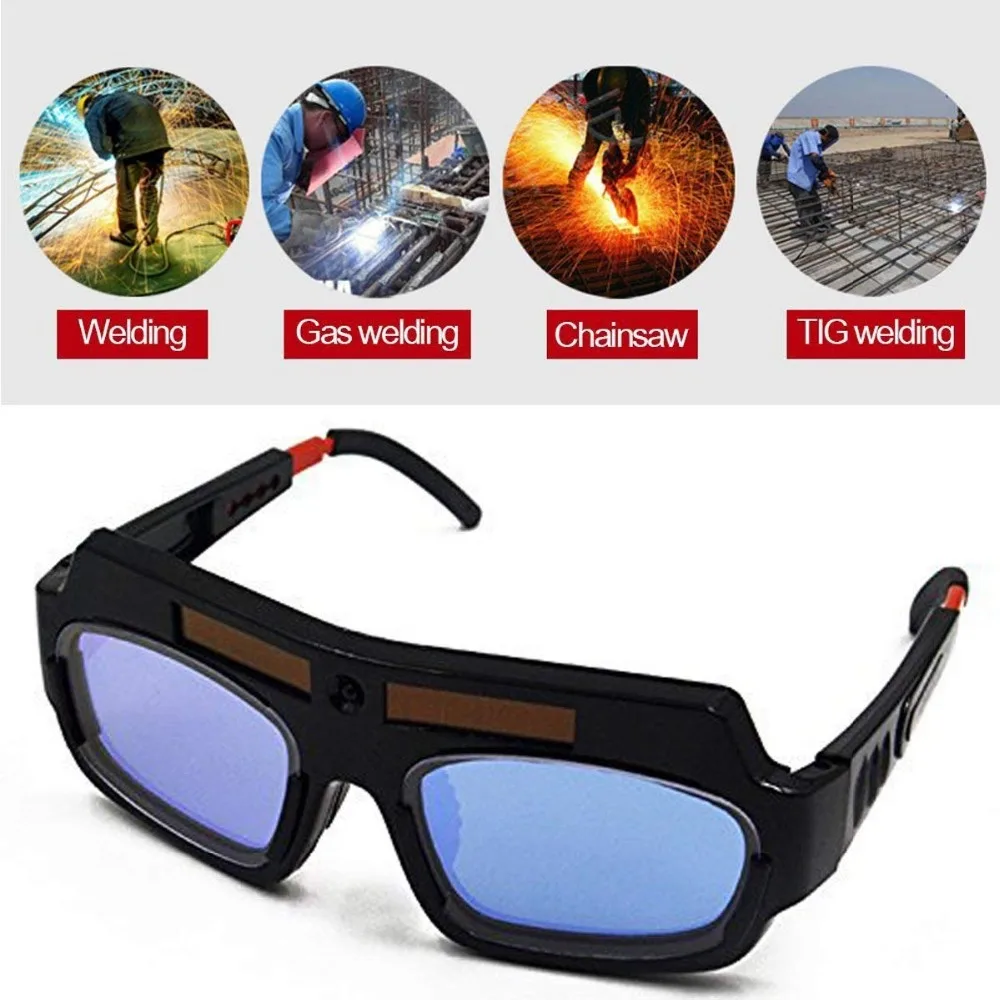 AUTO SOLAR DARKENING WELDING GLASSES GOGGLES MASK HELMET ARC EYE PROTECTION