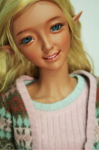 

1/3 scale BJD pop SD pretty girl figure doll DIY Model Toys gift.Not included Clothes,shoes,wig 16C0186