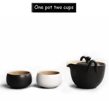 Высокое качество Ceramci посуда грубая керамика Чай горшок чашка для чая, гайвань путешествия Чай комплект и рисунком «кунг-фу» Чай комплекты кружка Quik подвески-талисманы в китайском стиле заварочный чайник