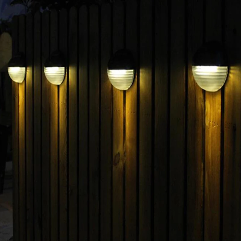 Solar Light BulbSolar Lamp OutdoorGarden 6 Led Solar Wall LightSolar Led Spotlights Outdoor Waterproof Night Light (1)