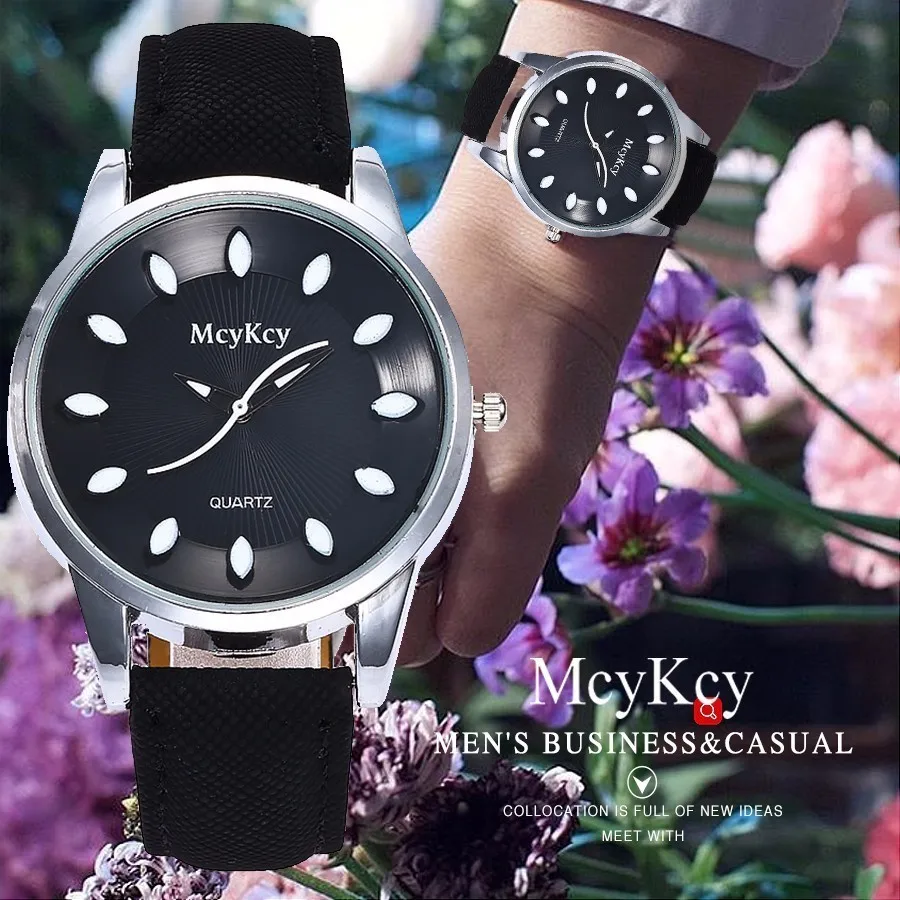 

New Fashion Creative Style Watch Top Brand Luxury Quartz Watches Women's Casual Leather Watch Relojes Mujer Drop Shipping