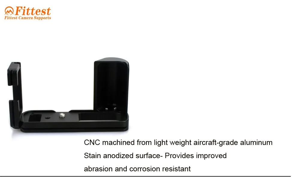 FITTEST FLN-V1 на заказ быстросъемная пластина Вертикальная пластина l-образный кронштейн l-пластина рукоятка для Nikon V1 Arca Swiss RRS совместимая с DSLR