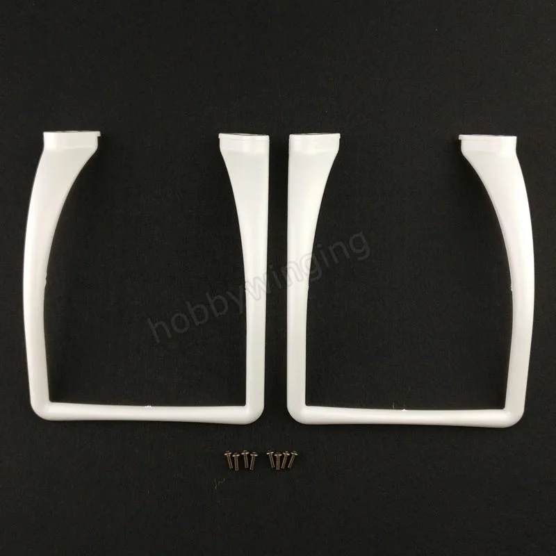 

DIY part Heighten Broaden Upgrade Landing Gear Skid White for mini drone quadcopter